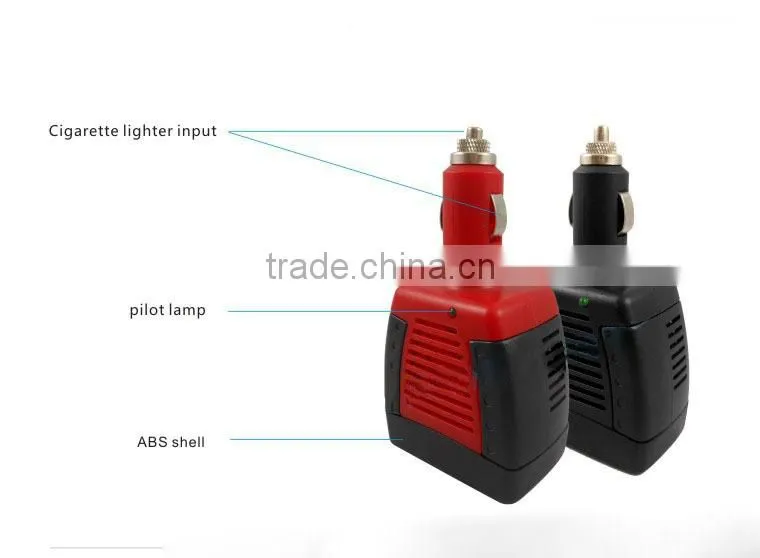 75w power inverter car dc 12v to 110v