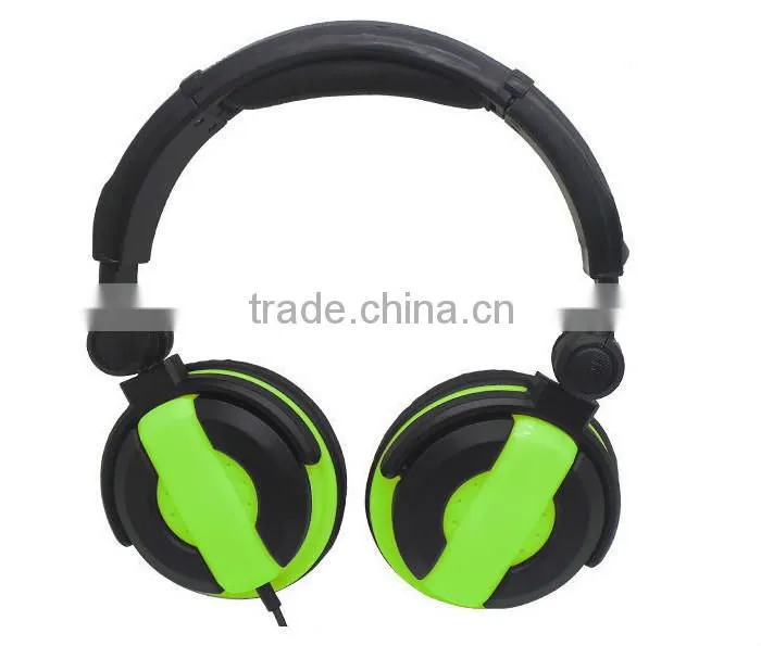 Promotional good price heapdhone 2015 wired Foldable headphone