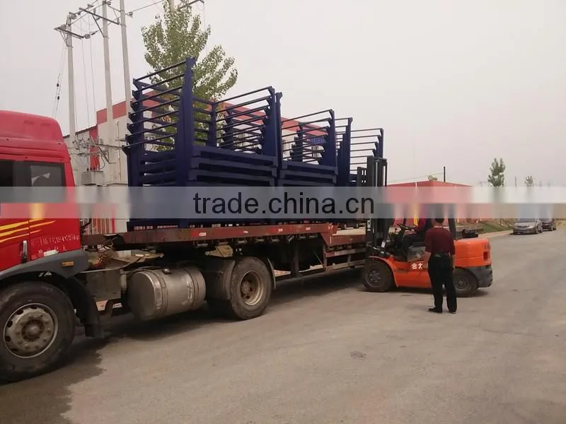Powder coated Stable Stacking Pallet Stacking Frame High Loading Capacity Pallet Rack