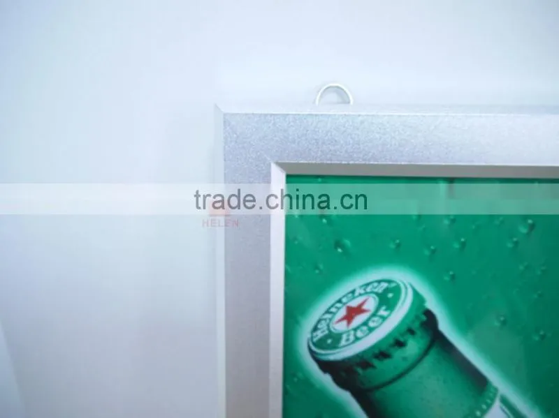 New product china supplier picture frame snap led slim light box wholesale