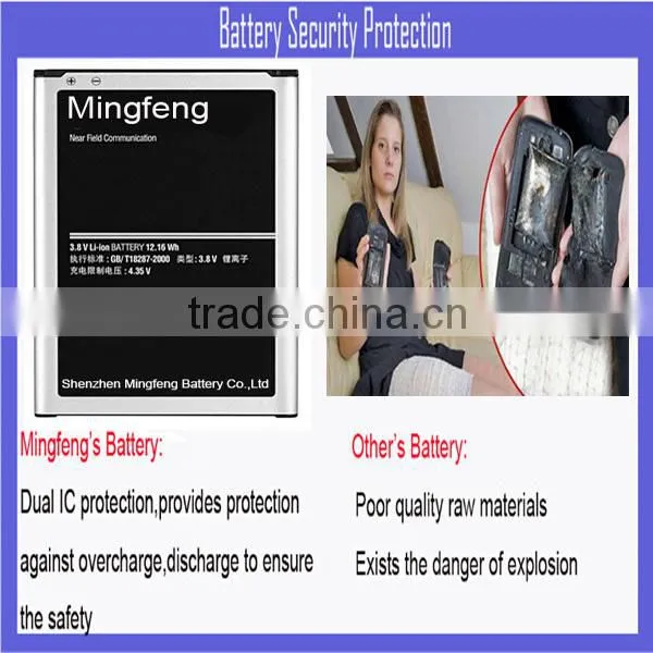 Long standby 3200mAh mobile phone battery for samsung anycall mobile phone
