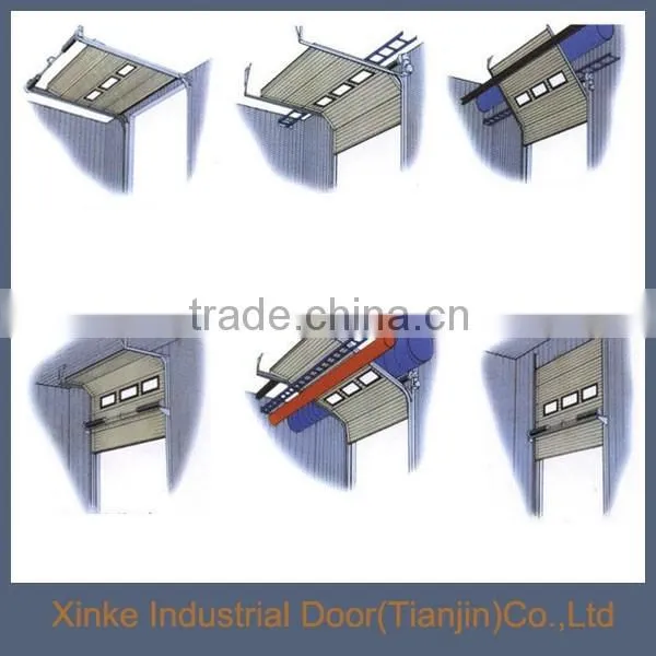 Automatic Security Steel Industrial Overhead Door SLD-051