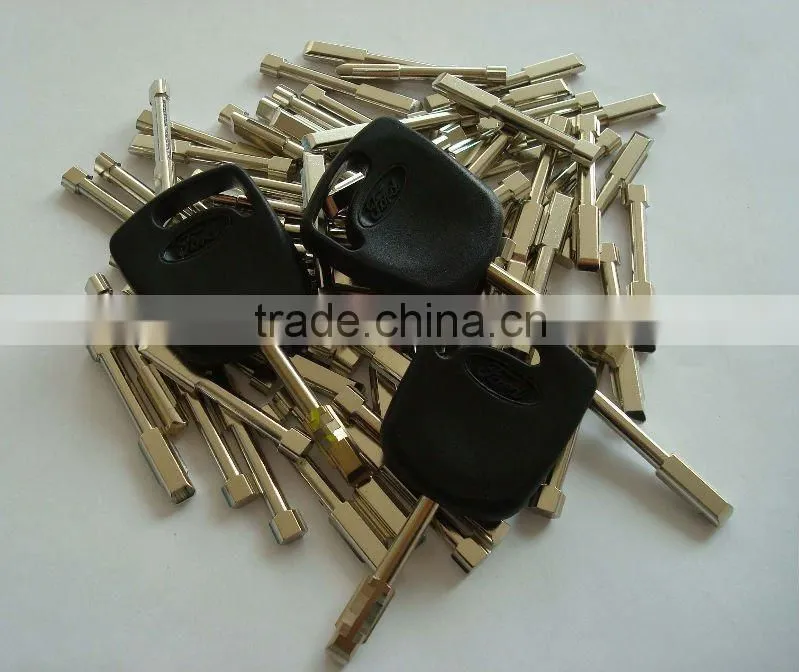 Metal key for car