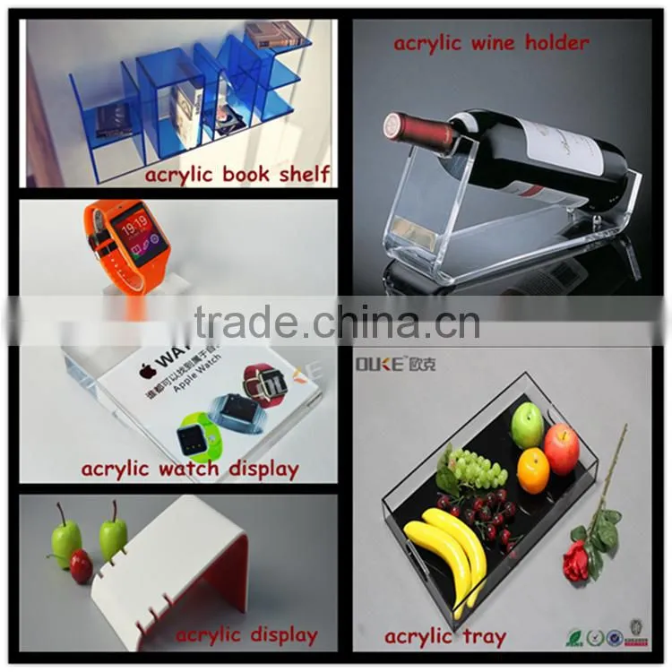 High transparent customized acrylic tubes with competitive price