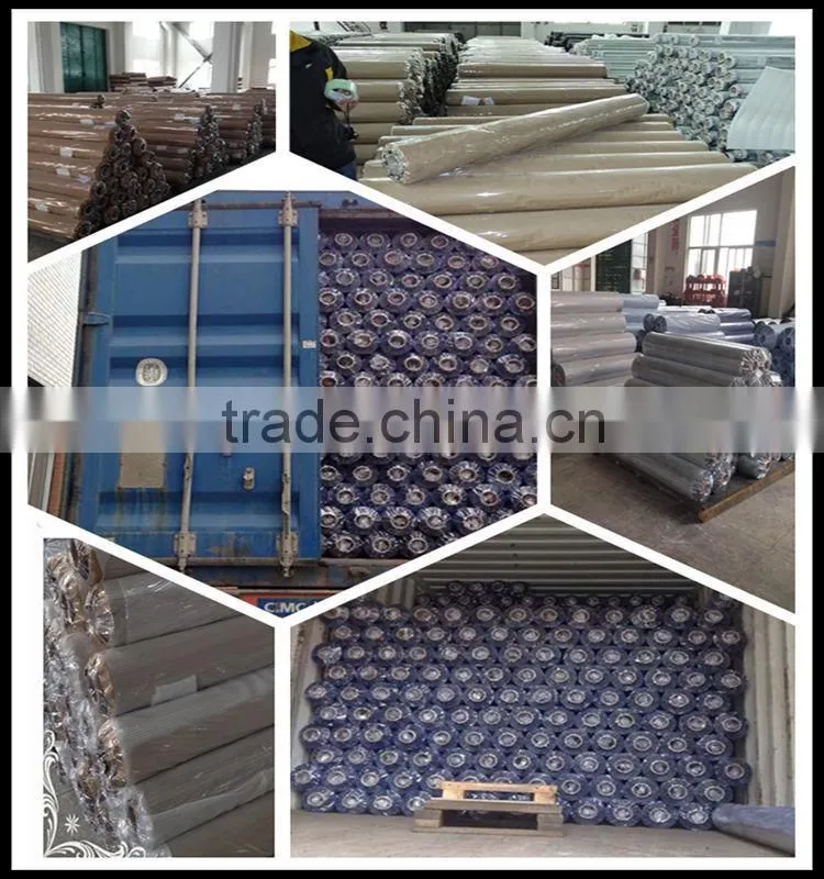 Blue Wrapping Plastic PVC Film Rolls