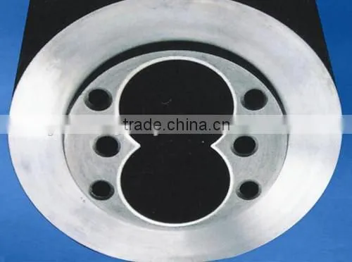 JS-ALLOY 38CrMoAlA single extruder screw barrel as customer design