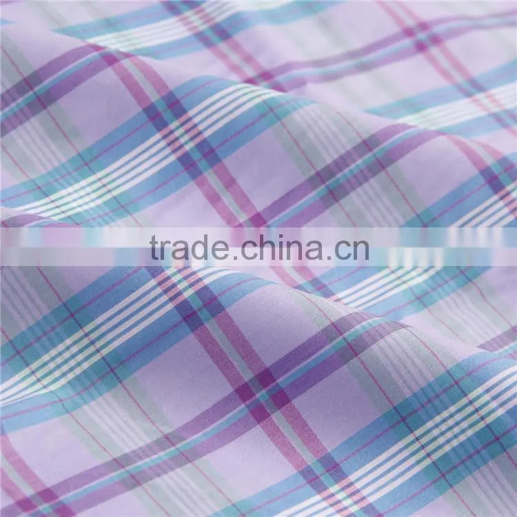 Latest dress designs Polyester 90% cotton 10% plain Spandex Knitting Fabric For Garments