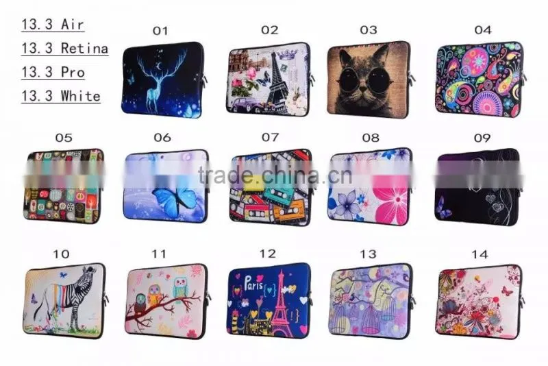 Waterproof 13" 13.3" Laptop Sleeve Case Notebook Carrying Bag Pouch Cover For Apple Macbook Pro