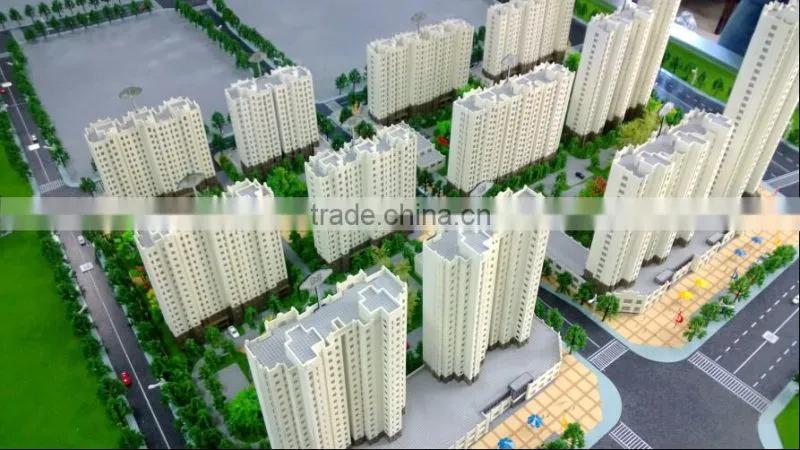 Scale 1/150 Residential house Maquette architectural model for real estate