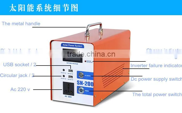 Saipwell Solar Lighting System Solar Mounting System
