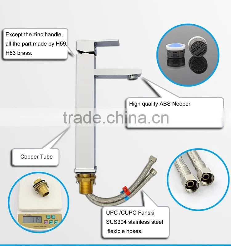 Lead Free Brass Ceramic Core Tap Faucet