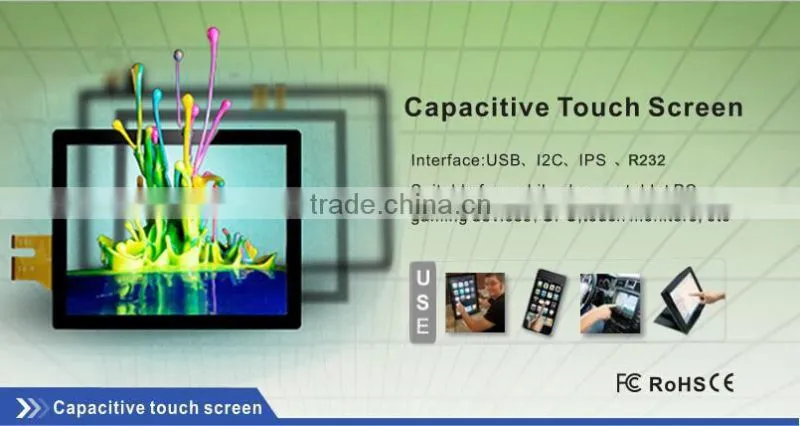 7" usb capacitive touch screen panel overlay kit