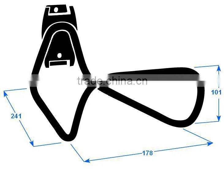 Wholesale Metal Slatwall Loop Hook,Slatwall Hook for Hanging Rope