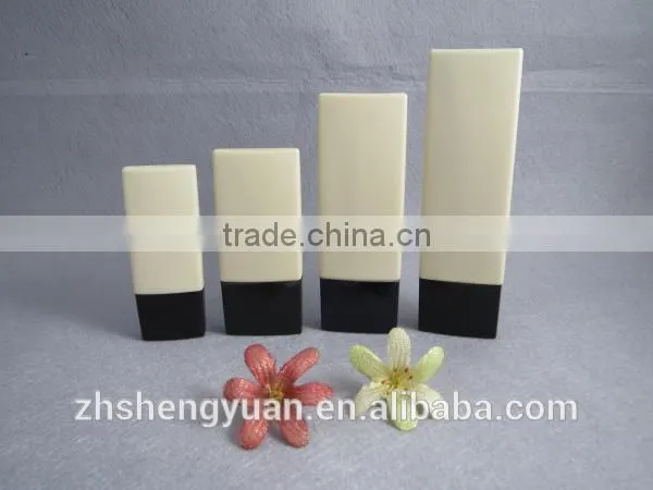 45ML flat bottle for sunblock tottle bottle