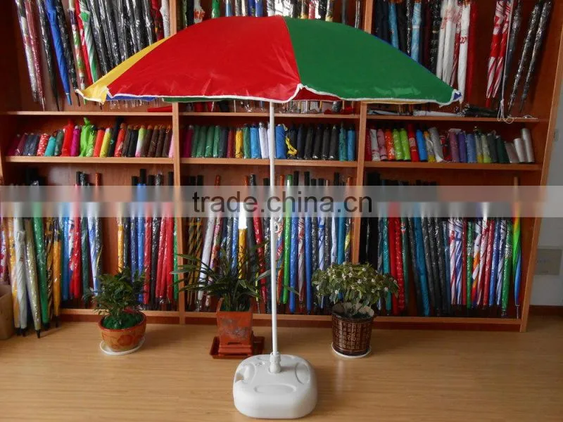 colorful polyester beach umbrella sunbrella