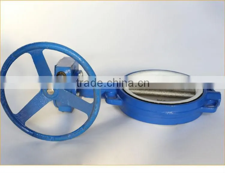 Wafer Type Gear Operated Butterfly Valves