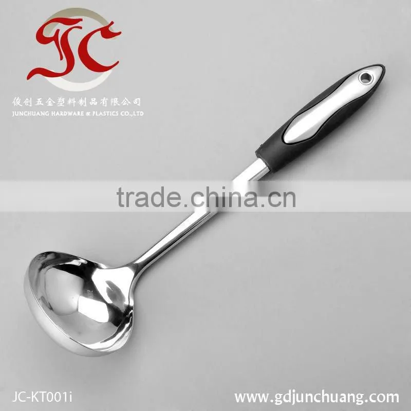 Novelty design stainless steel soup ladle kitchen tool