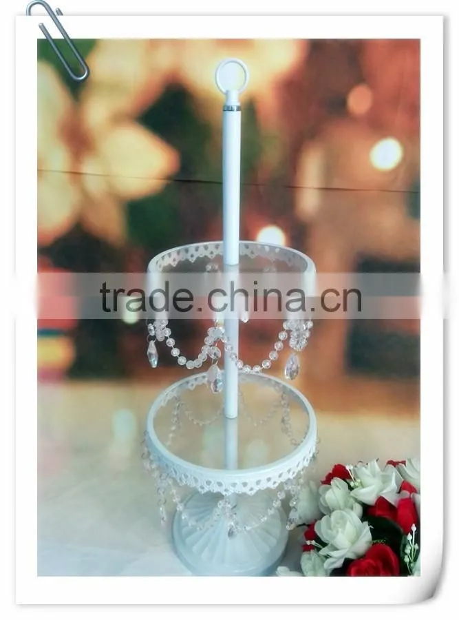 wholesale wedding decortion hanging cake stand for wedding centerpieces