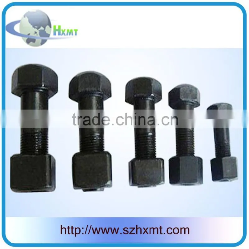 Steel Structure hexagon bolts /nuts from China factory/supplier/manufacturer