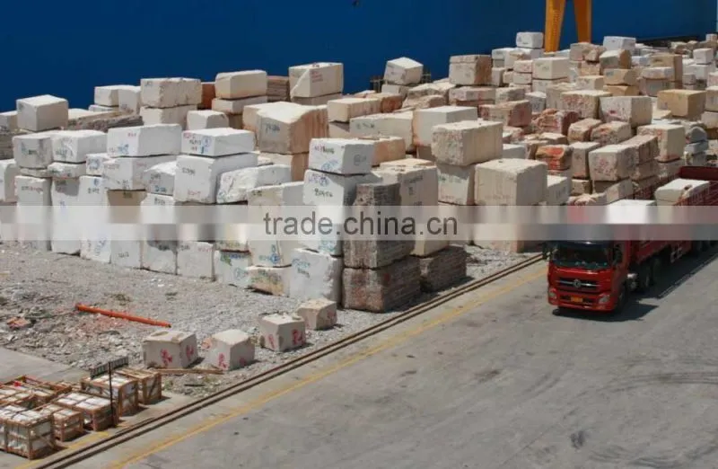 G654 China natural sesame black granite stone column