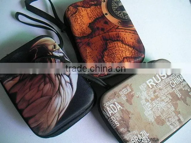 NO69d low cost printing logo leather eva brief case folder bag