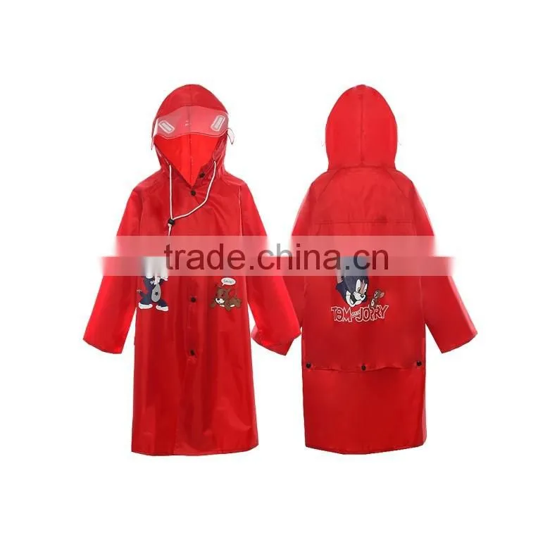 pvc green rain poncho/raincape