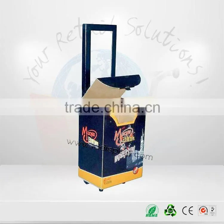 Hot sale attractive 4-wheels cardboard trolley case with 8 years Experience