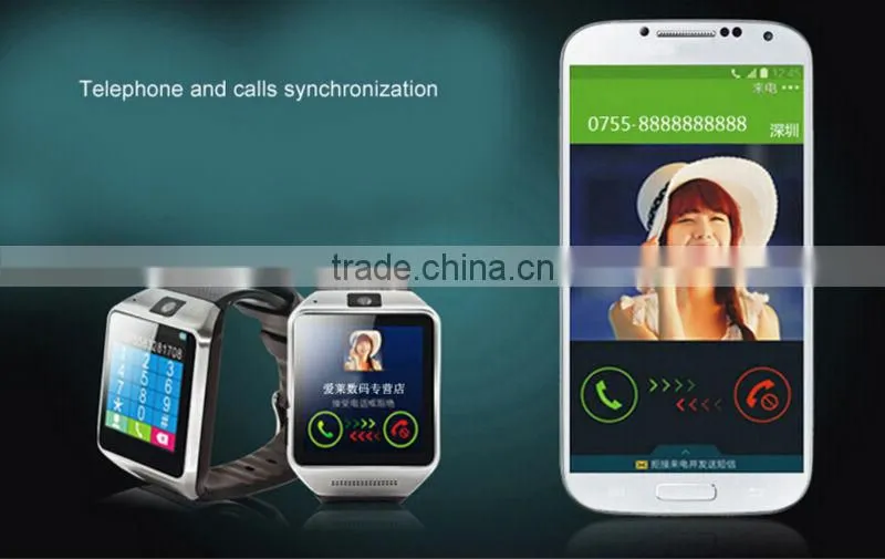 all-in-one bluetooth touch screen camera smart watch and phone
