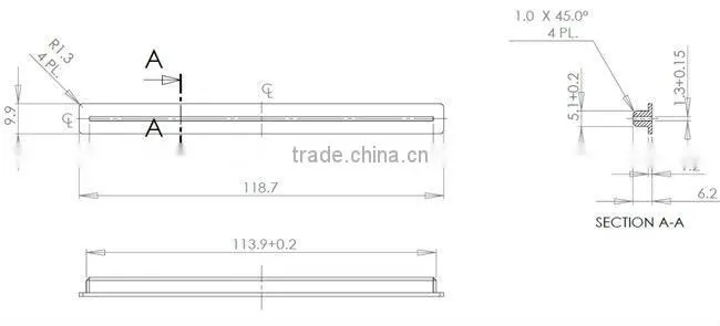 electric conduction silicon sealing strip