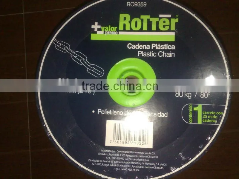 High quality plastic chain for traffic lane