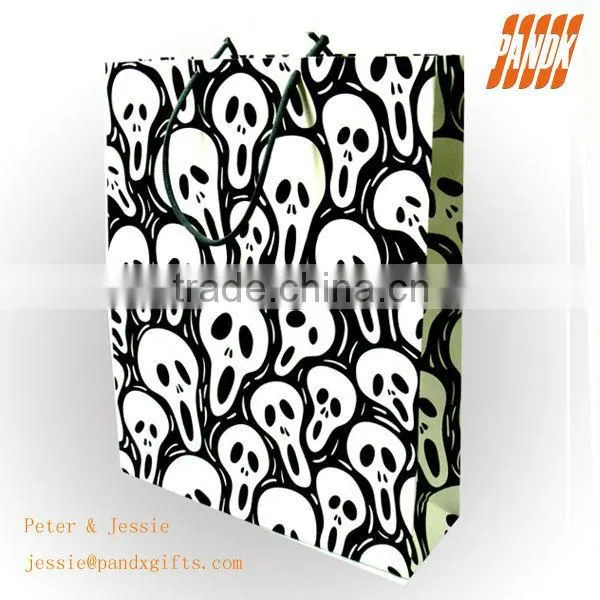 HALLOWEEN SKELETON PAPER CANDY BAG HALLOWEEN GIFTS HALLOWEEN DECORATION