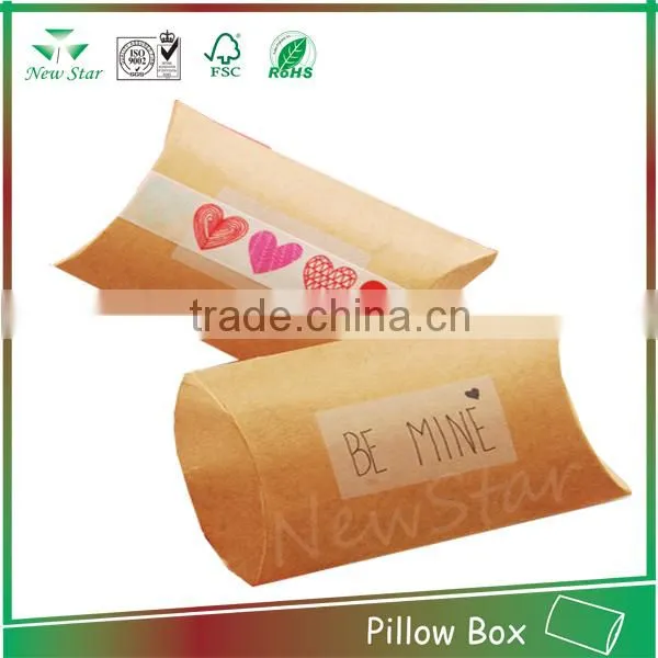 paper pillow box with handle
