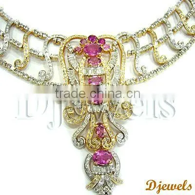 Bridal Necklace Sets, Gold Necklace Sets, Diamond Jewellery