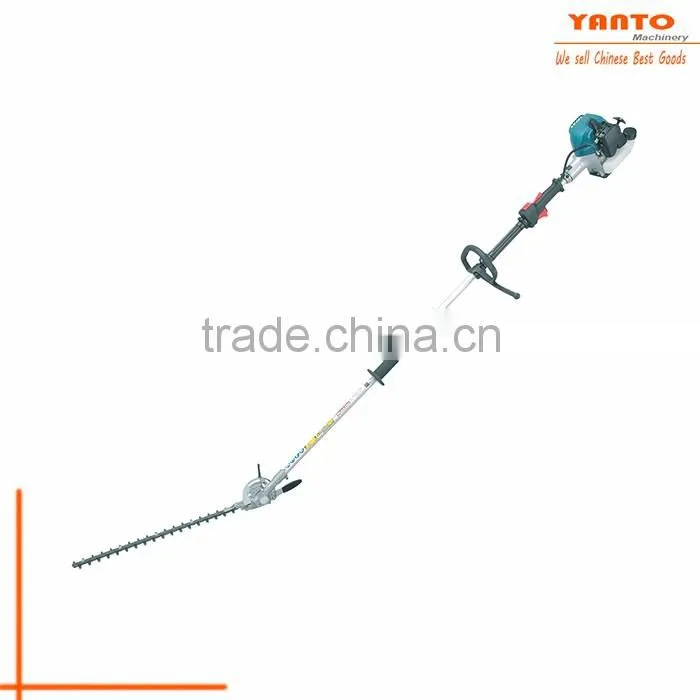 Yanto POLE HEDGE TRIMMER 450w Pole Hedge Trimmer with telescopic handle dual action blade