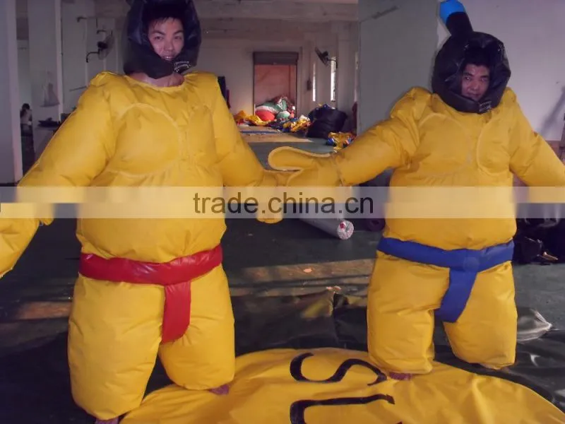 Adult sumo wrestling suits for sale/foam padded sumo suits