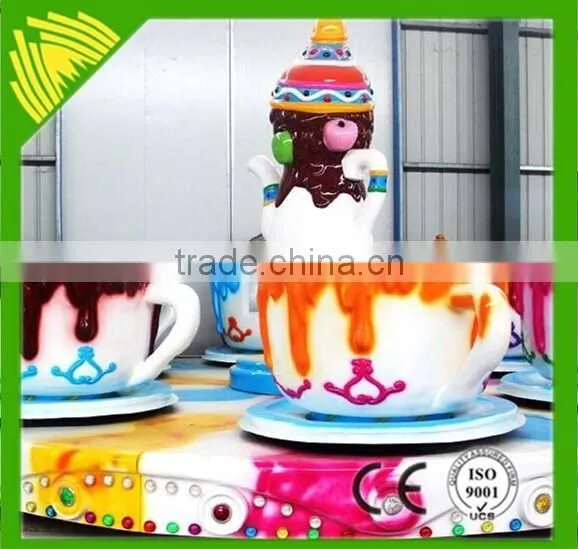 Children amusement park Rotating Coffee Cup Ride For Sale