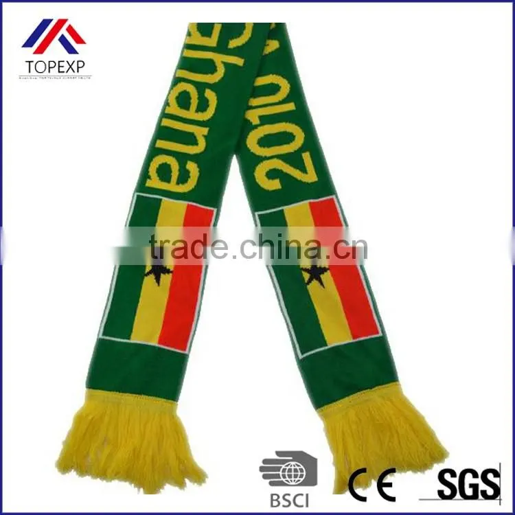 Knitted Scarf Muffler Winter Tassel Scarf