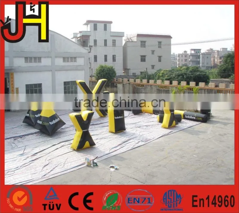 2016 Cheap JH Inflatable Air Tight Used Paintball Bunkers For Sale