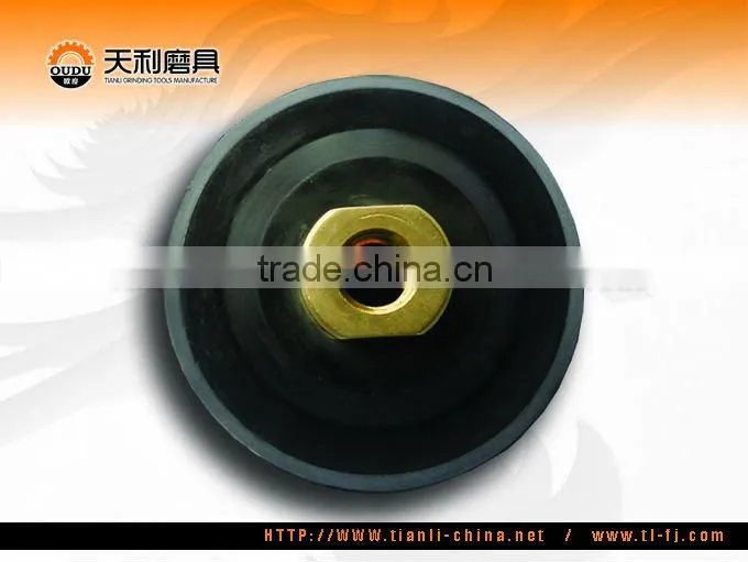 Back-up Pad for stone tools, M14,M16,5/8-11