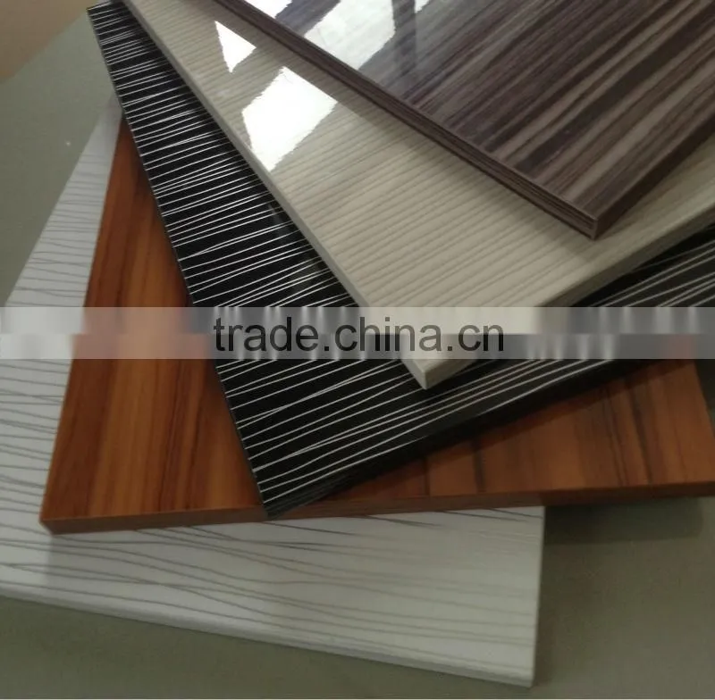 High gloss UV High polymer composite board