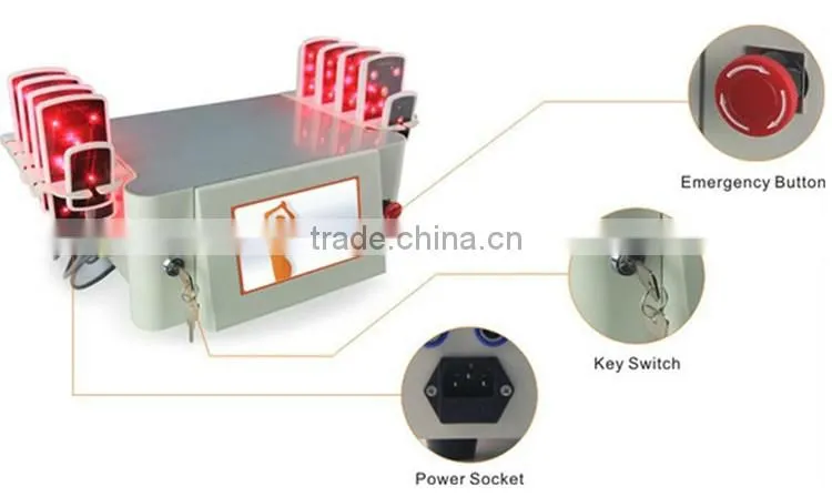 Home use lipolaser slimming best lipo laser machine