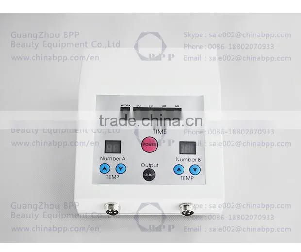 New pressotherapy lymph drainage machine with two temperature zones