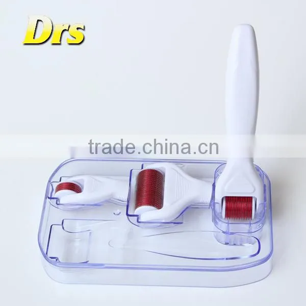 Micro Needle Therapy 4 in 1 derma roller DRS dermaroller Acne Scars Marks Derma Skin Meso Roller