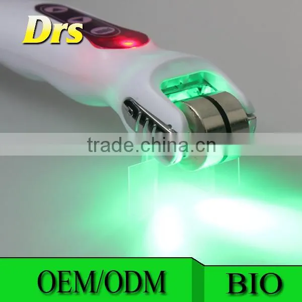 Viyate multifunctional derma roller DRS 540 with biophoton and Galvanic therapy for hair loss treatment, scar removal, skin care