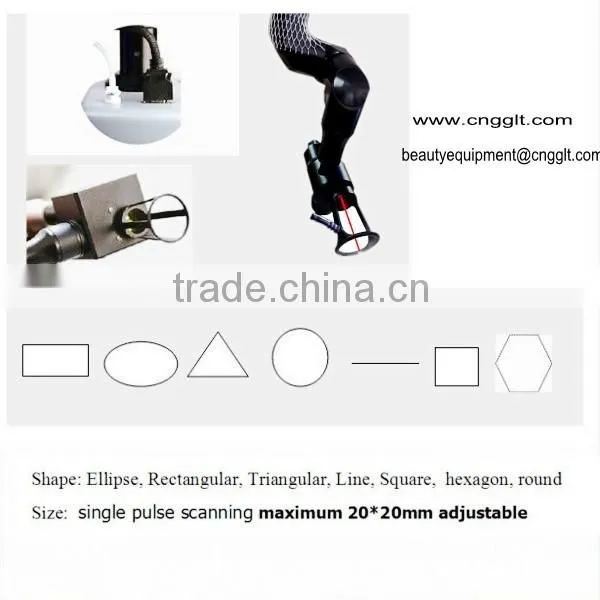 High qaulity glass co2 laser skin tag removal machine