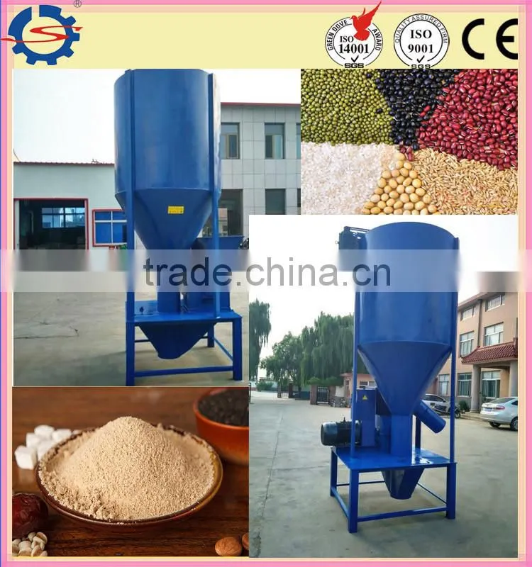 animal feed crusher and mixer for animal feed