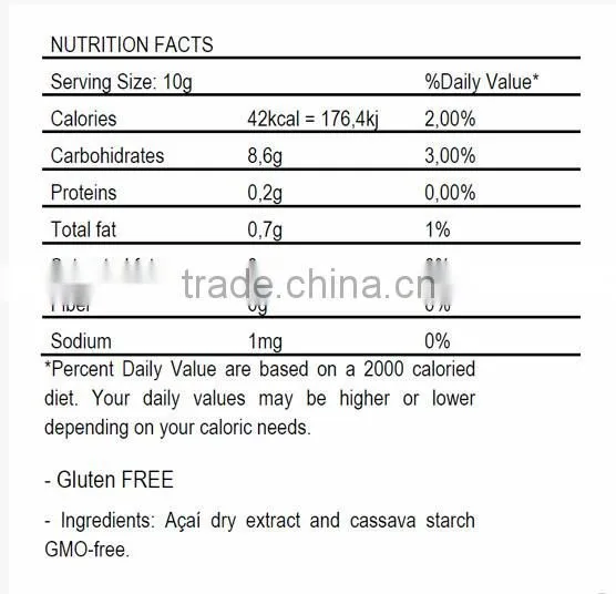ACAI SOLUBLE POWDER 200g - GOLA ACAI