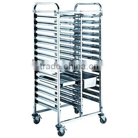 TT-SP278A Stainless Steel Restaurant Used Tray Trolley