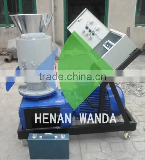 WANDA low noise ring die pellet mill machine for sale