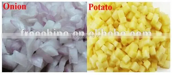 High quality dice engraving machine/ vegetable fruit dicing machine